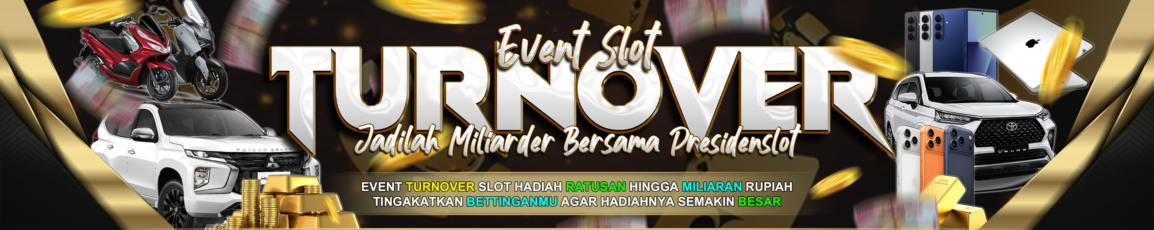 EVENT TURNOVER & PEMENANG HADIAH TURNOVER 2026 WEBSITE PRESIDENSLOT